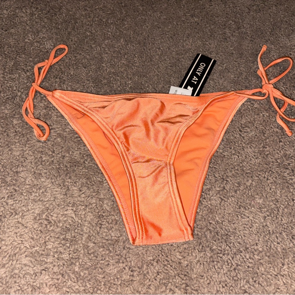 Damsel Vibrant Orange Bikini Bottom